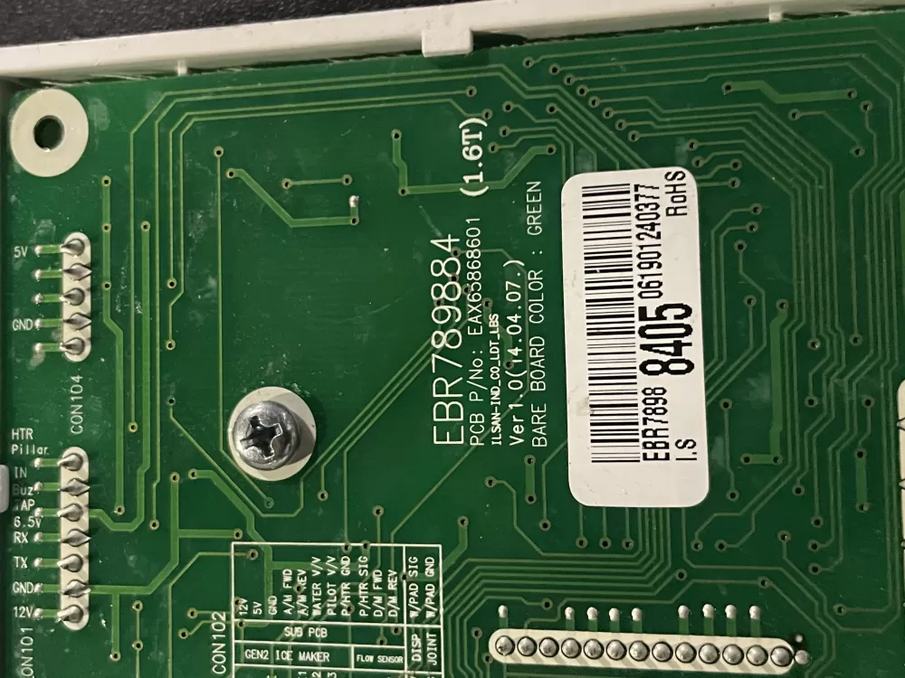 LG Mck682305 Refrigerator Control Board Dispenser AZ27355 | WM94