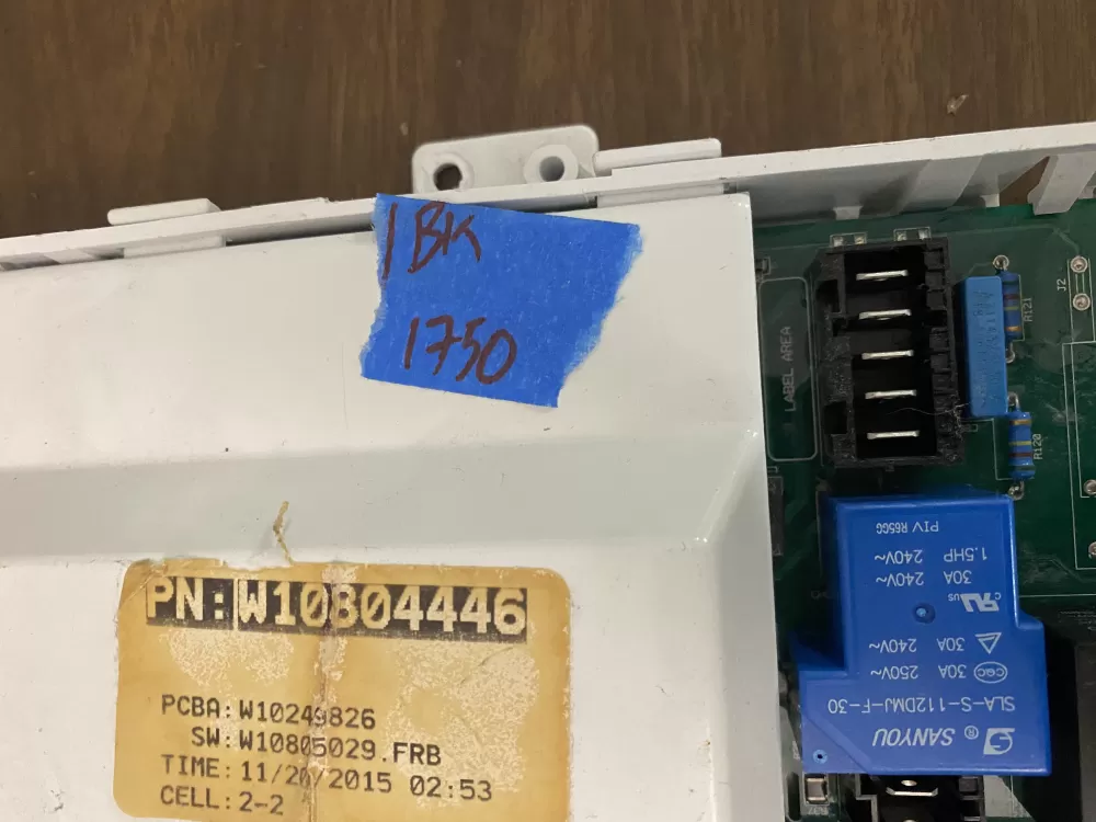 Whirlpool Maytag W10804446 W10849080 Dryer Control Board AZ43963 | BK1750