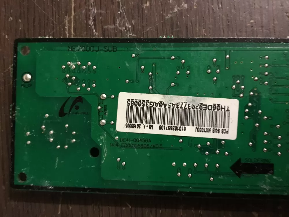 Samsung DE92 03773A Range Display Oven Control Board AZ4607 | NR464
