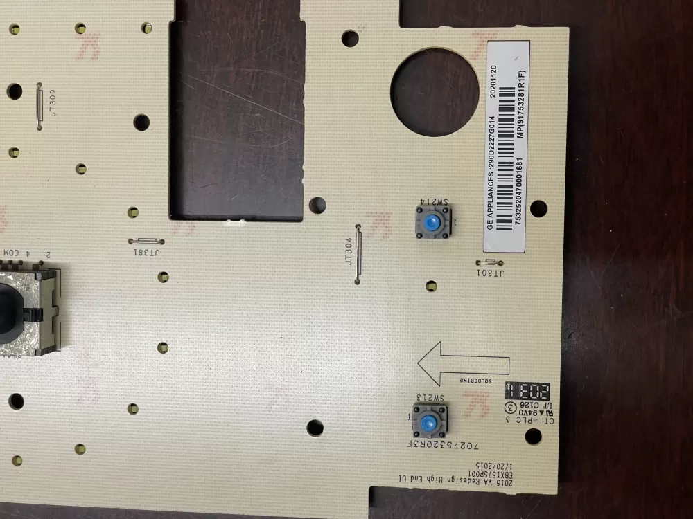 GE 290D2227G014 Washer Control Board AZ31496 | KM124