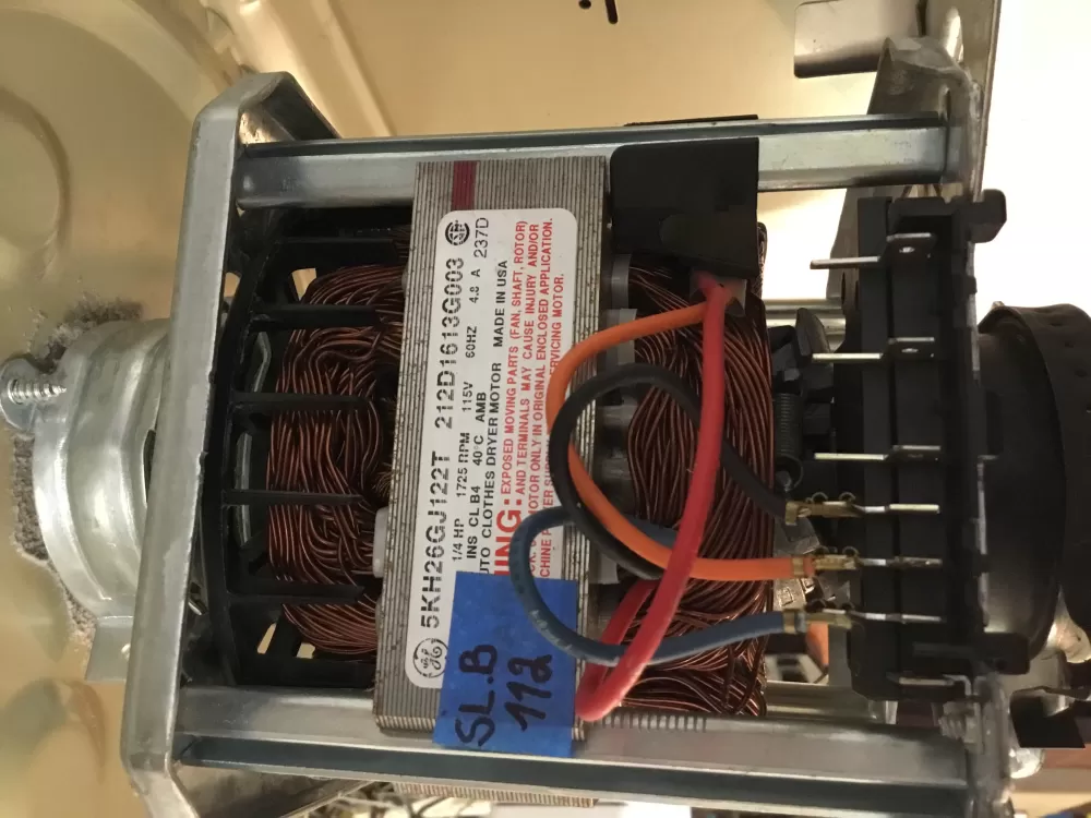 GE Frigidaire 212D1613G003 Dryer Motor AZ100065 | Sl112