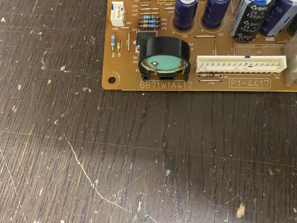 LG Wb27x10861 6871w1a417a Microwave Control Board Power AZ52451 | BK1867