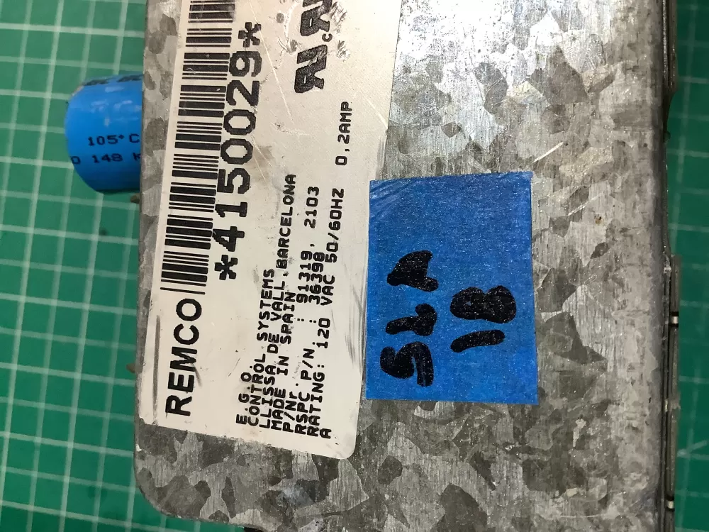 LG 6871W2S152A AP4444720 Microwave Oven Control Board AZ229139 | SLA19