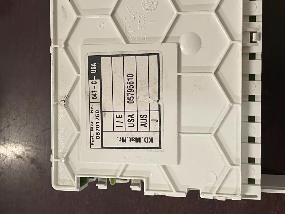Miele 05701750  5795610  05795610 Dishwasher control board AZ50576 | KM1831