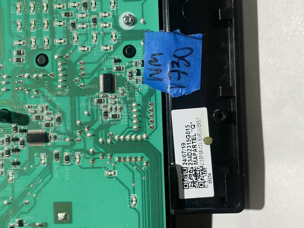 GE 234D2315G015 234D2164G011 Dryer Control Board Panel AZ138416 | Wmv730