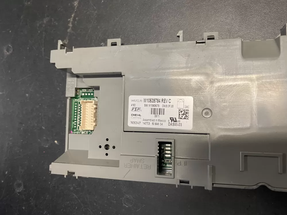 Whirlpool Kenmore W10539784 W10595569 Washer Dish Control Board AZ22701 | BK929