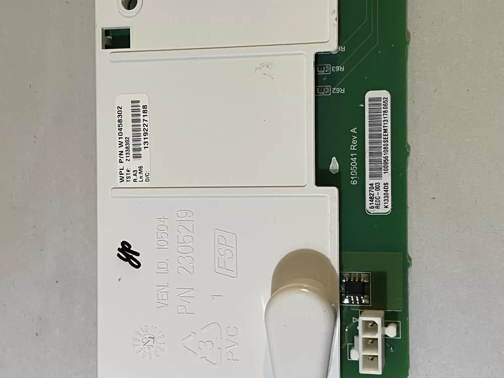 Whirlpool W10458302 WPW10151236 Refrigerator UI Board AZ131072 | KM1605