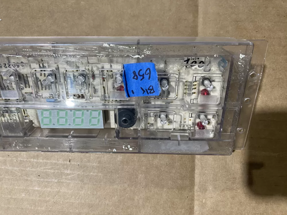 Kenmore Hotpoint GE WB27K10214 Range Control Board AZ78381 | BK658
