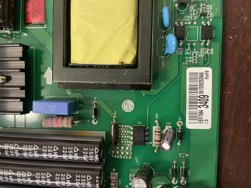 LG AP5977760 EBR78643409 PS11710898 Refrigerator Control Board AZ49391 | KMV443