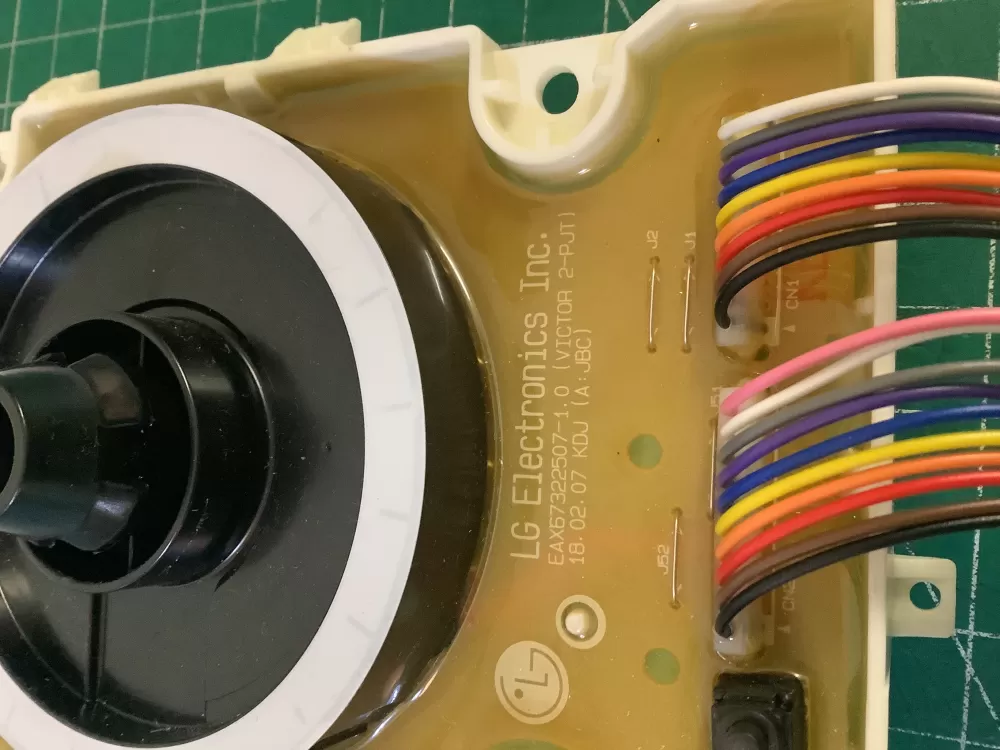 LG EAX67322507 1 Washer Control Board Dial AZ196963 | NR2752