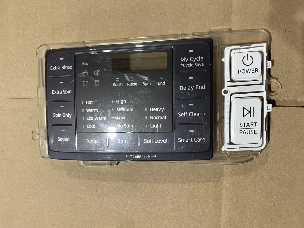 Samsung DC92-01607J  AP6243588  DC94-06643A  DC93-00376D  PS12084833 Dryer UI Control Board