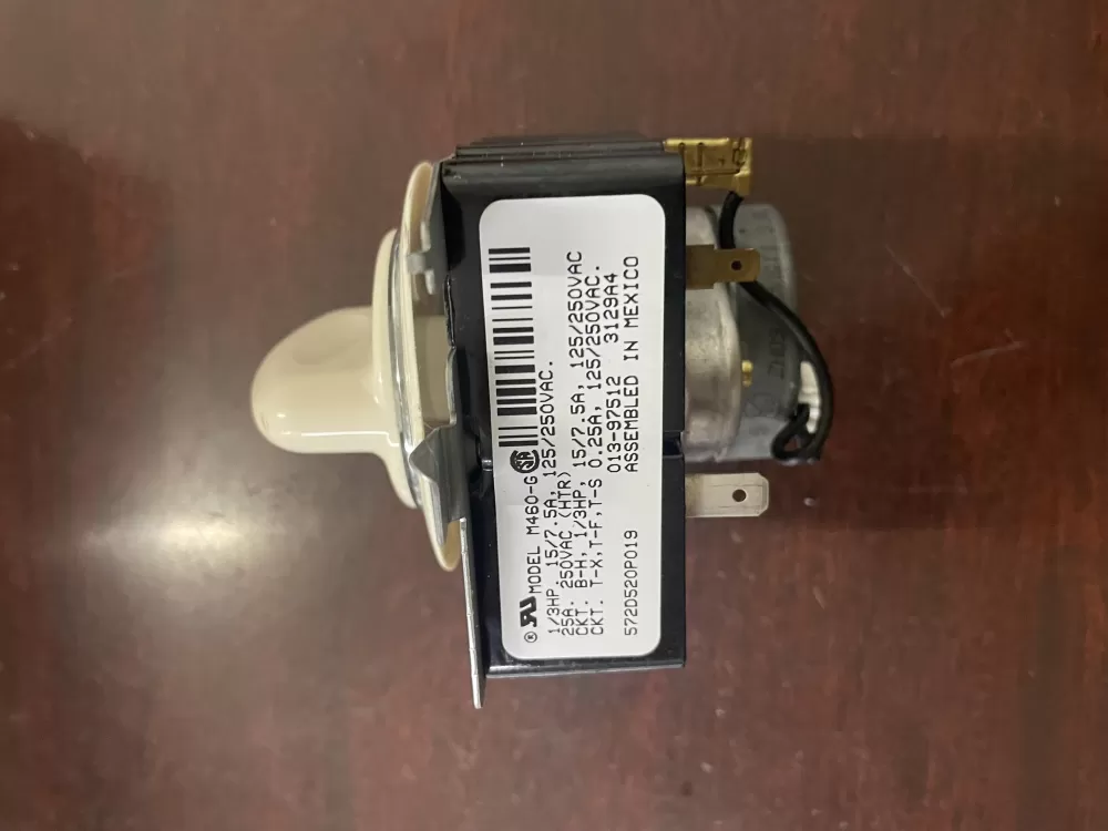 GE 572D520P019 WE4M189 Dryer Timer