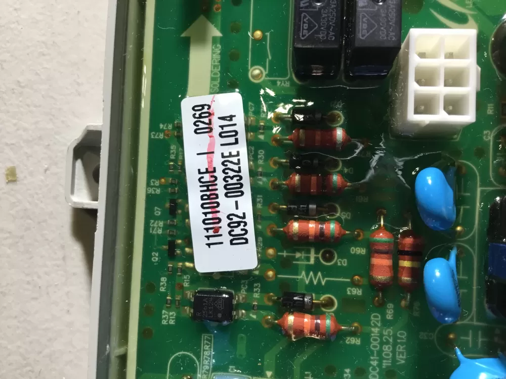 Samsung DC92-00322E Dryer Electronic Control Board AZ44894 | NR853