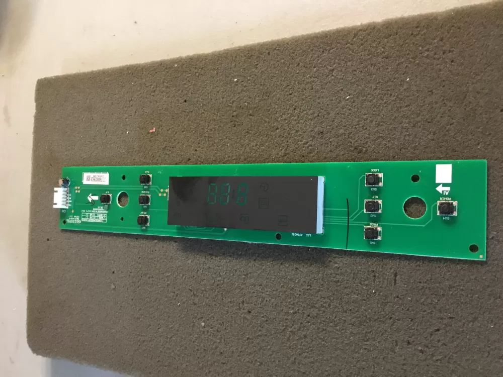 Samsung Display Board Panel PBA Dishwasher DW60M6050FW AZ105369 | NR384
