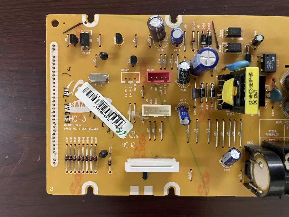Samsung DE92-02329F Microwave Control Panel AZ66399 | KM2094