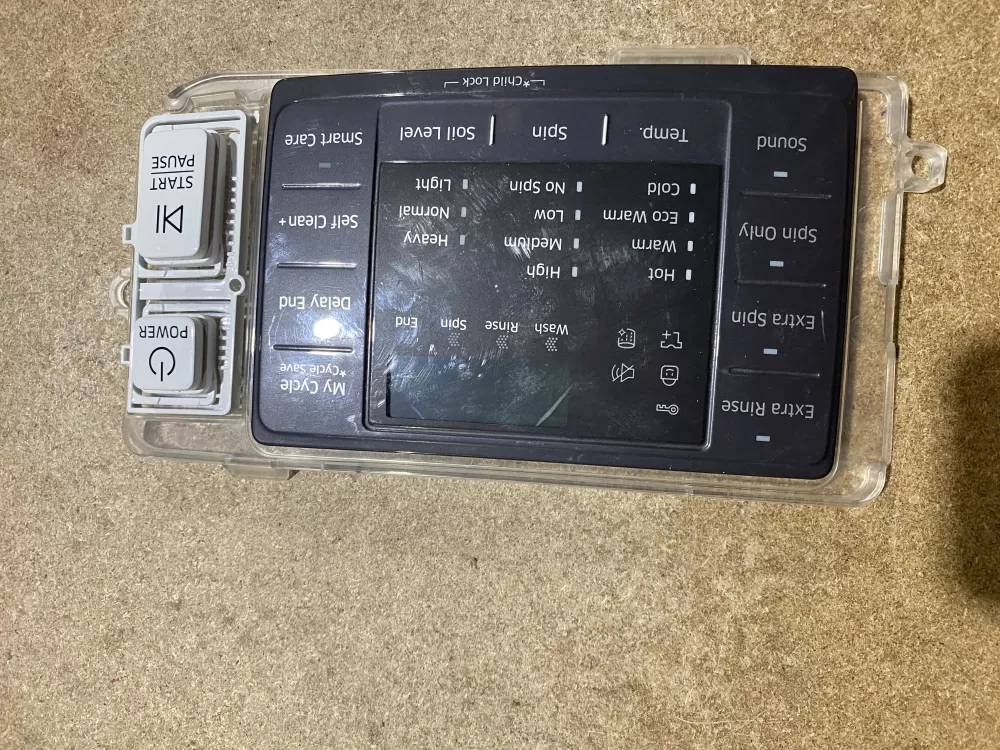 Samsung DC92-01607J  AP6243588  DC94-06643A  DC93-00376D  PS12084833 Dryer UI Control Board