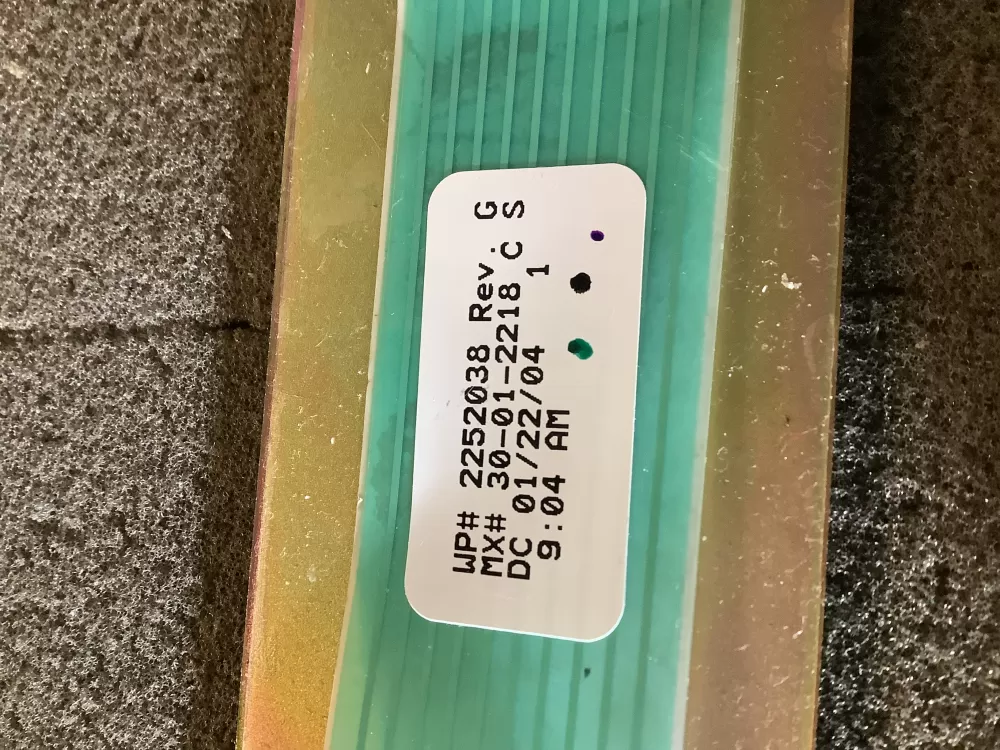 Kenmore 2252038 Refrigerator Control Board Dispenser Panel AZ110700 | NR545