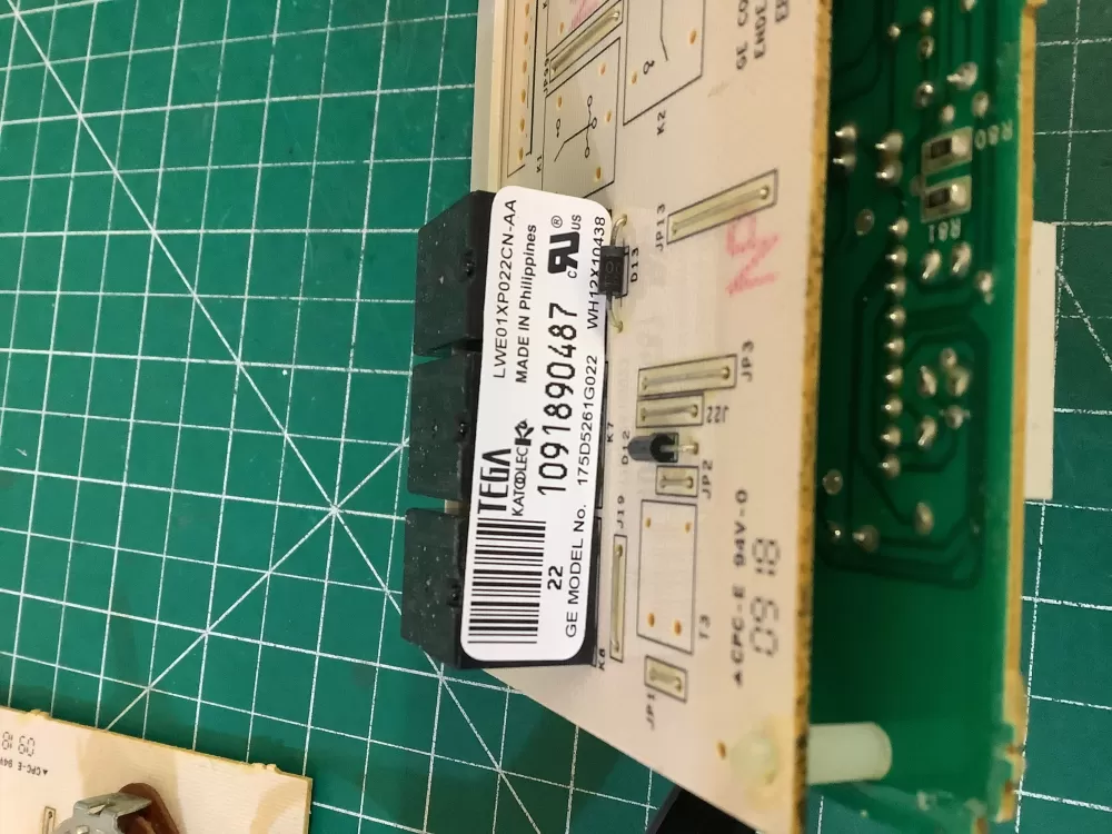 GE WH12X10525 175D5261G022 WH12X10438 Washer Control Board AZ185135 | NR2719
