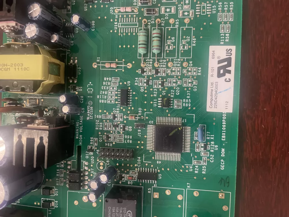 GE WR55X10968 EBX1069P005 Refrigerator Control Board Main AZ39692 | KM326