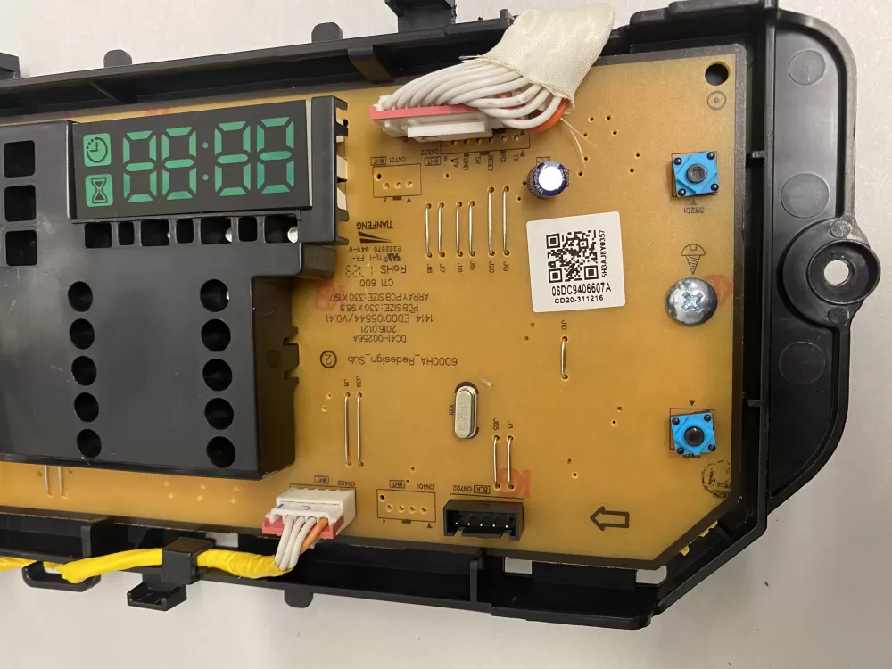 Samsung DC94-06607A Washer User Interface Control Board AZ210805 | BK1717