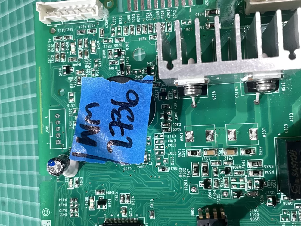 GE Hotpoint 290D1955G102 WH22X35239 Washer Control Board AZ197563 | Wm2736