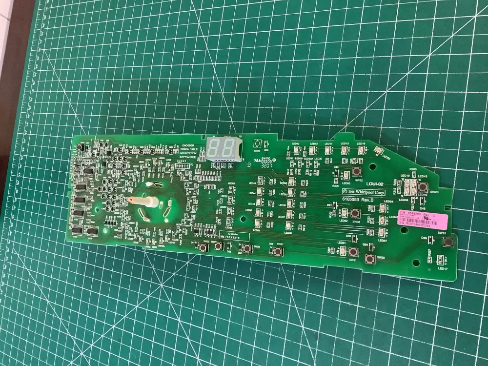 Whirlpool 8564293 8563974 Dryer Control Board