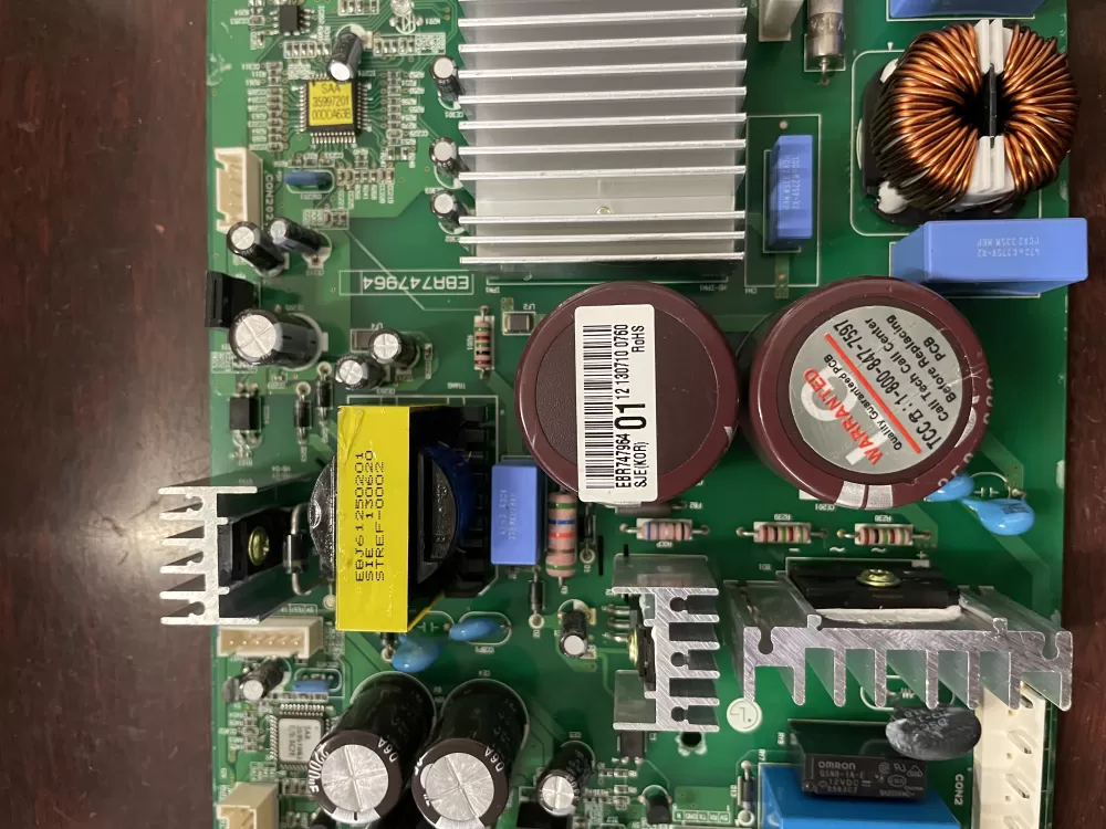 LG EBR74796401 Refrigerator Control Board AZ61263 | KMV552