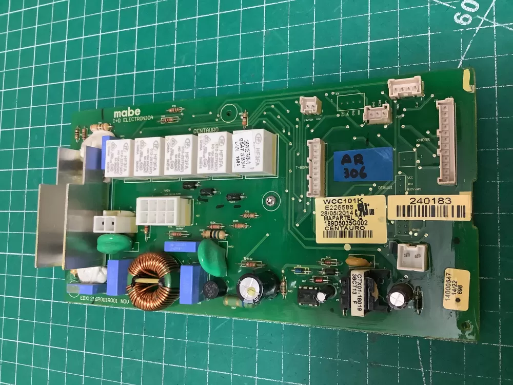 GE 189D5035G002 WH12X20274 Washer Control Board AZ226028 | AR306