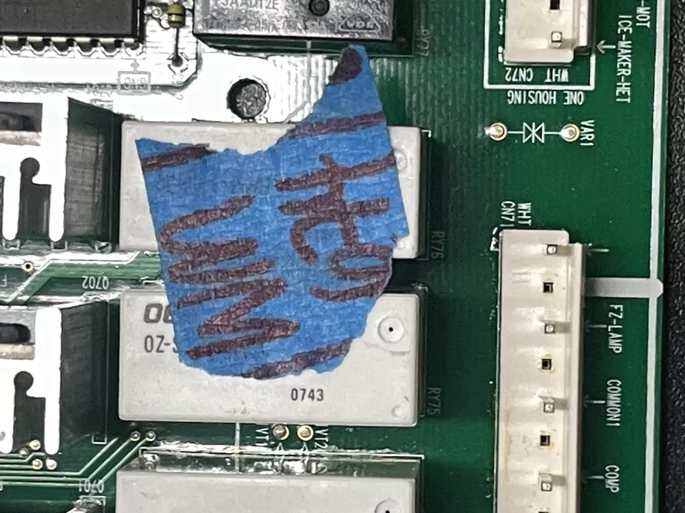 Samsung DA41 00476A DA4100476A Refrigerator Control Board AZ14424 | 674