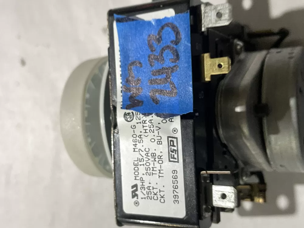 Whirlpool 3976569A 3976569 WP3976569 AP6009020 Dryer Timer AZ201700 | Wm2433