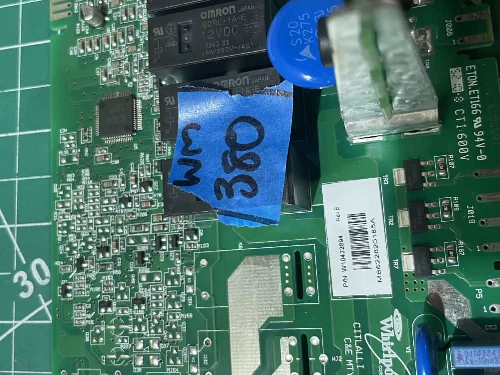 Whirlpool W10422894 Washer Control Board AZ192633 | Wm380