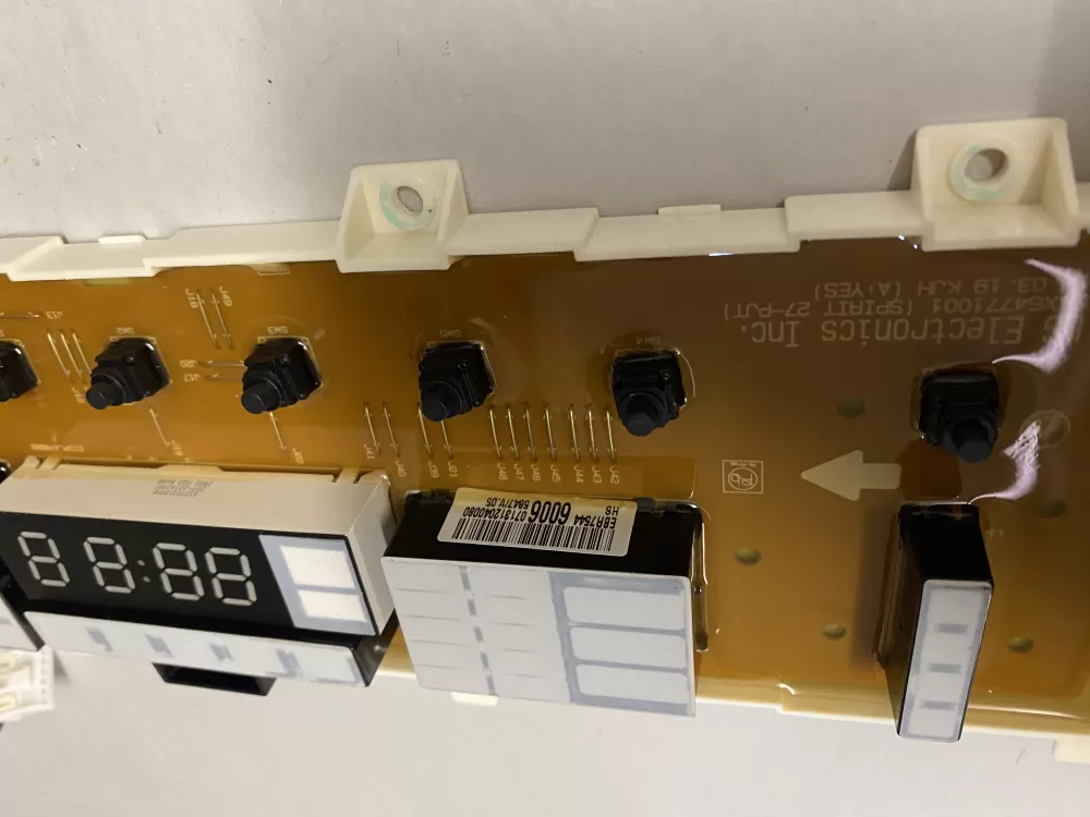 LG EBR76262201 EBR75446006 Washer Control Board AZ207954 | BKV923