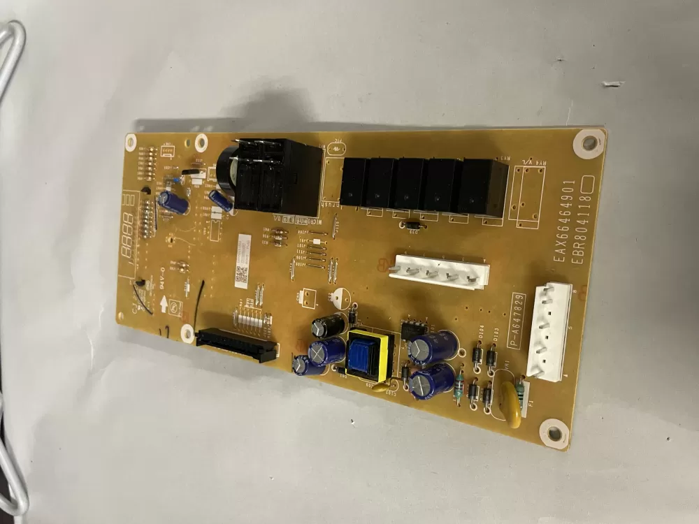 LG  Kenmore EBR80411804  AP7223334  EAX66464901 Microwave Control Board Panel