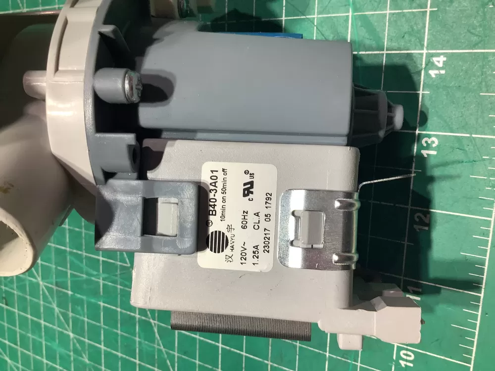 GE 290D1201G003 WH23X28418 PD00055680 WH23X27574 4958182 AP6889136 PS12723115 EAP12723115 290D1201G001 290D1201G002 B40-3A01 B30-3A02 Washer Drain Pump