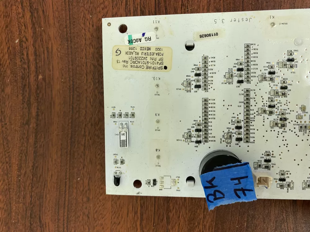 Frigidaire Electrolux 242209701 Refrigerator Control Board AZ37205 | BK74