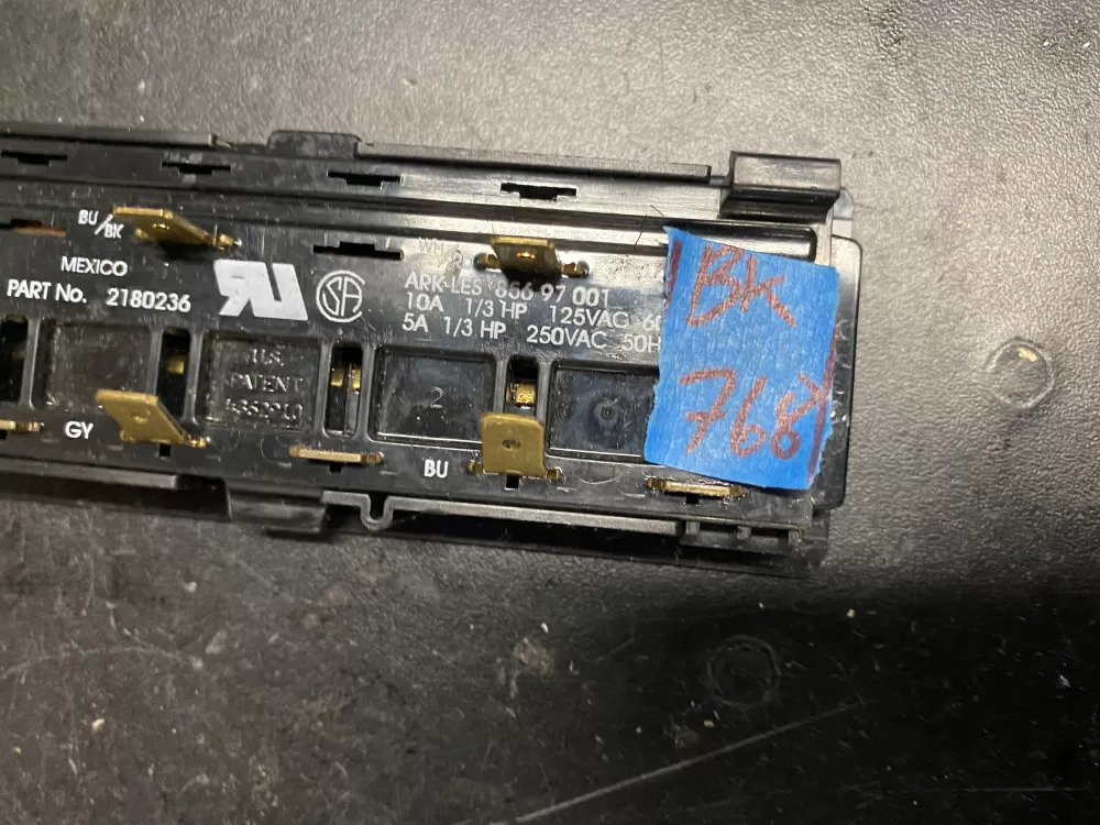 Kenmore WP2180236 Refrigerator Control Board Dispenser Switch AZ14380 | BK768