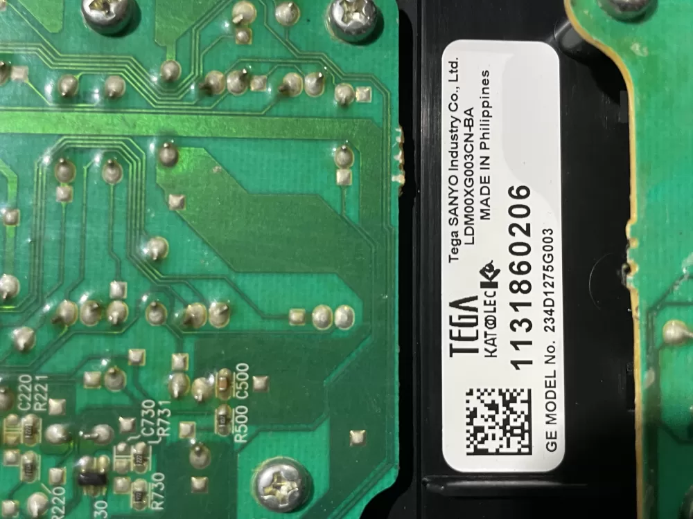 GE 234D1275G003 234D1275G001 Dryer Control Board AZ180386 | Wmv779