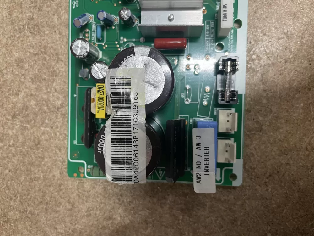 Samsung DA41 00585A 00614B Refrigerator Control Board Inverter AZ21326 | KM1534