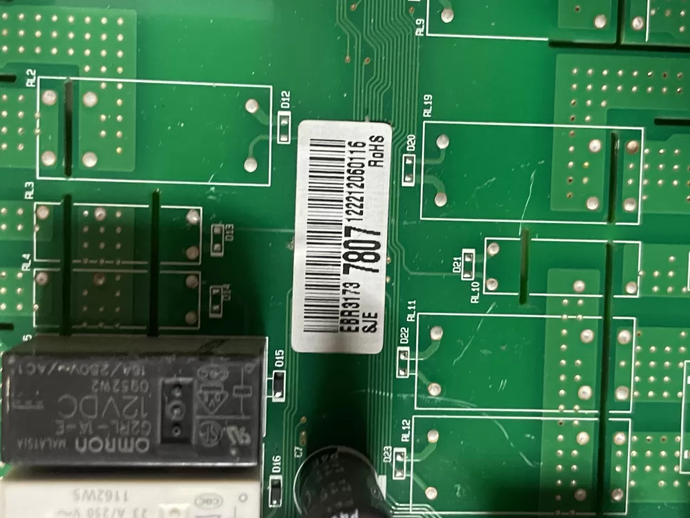 LG Dual Range Control Board Part # EBR31737807 AZ41120 | Wm1713