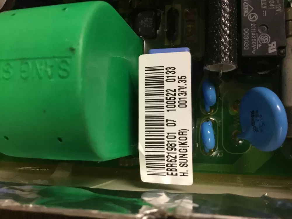 LG EBR62198104 EBR62198101 EAX60933303 Washer Control Board AZ17792 | NR189