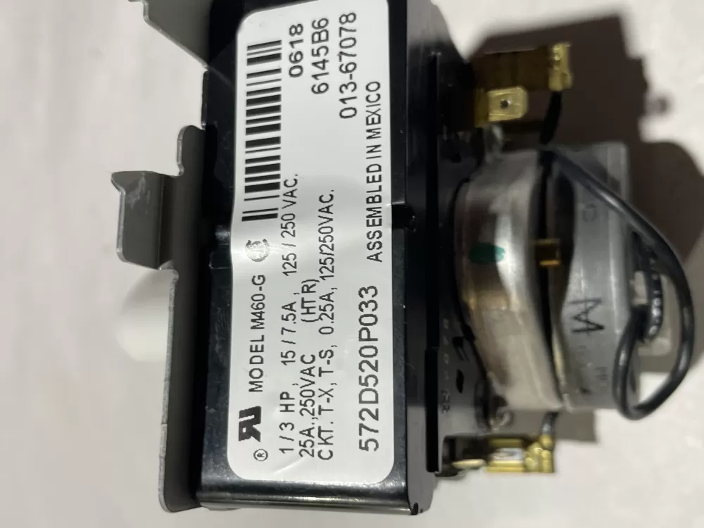 GE 572D520P033 WE4M334 Dryer Timer AZ120400 | Wm2214