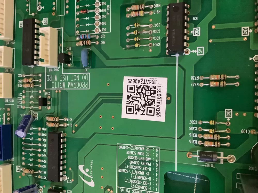 Samsung DA41 00651T DA4100651T Refrigerator Control Board AZ193824 | NR599