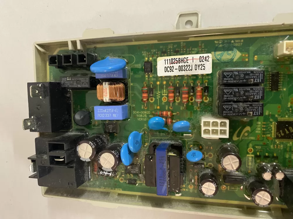 Samsung DC92 00322J Dryer Control Board AZ199434 | BK2786
