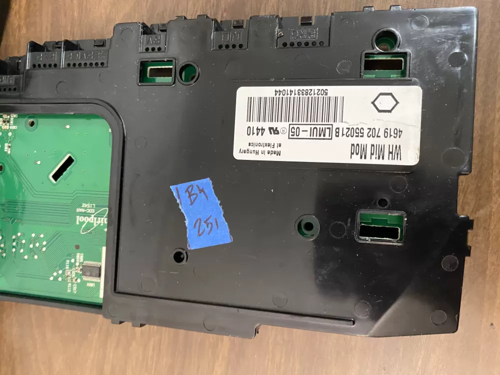 Whirlpool 4619 702 55021B Washer Control Board AZ30716 | BK251