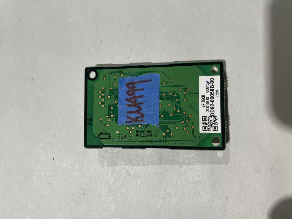 Samsung DD92 00058B Dishwasher Control Board Display AZ123432 | KM499