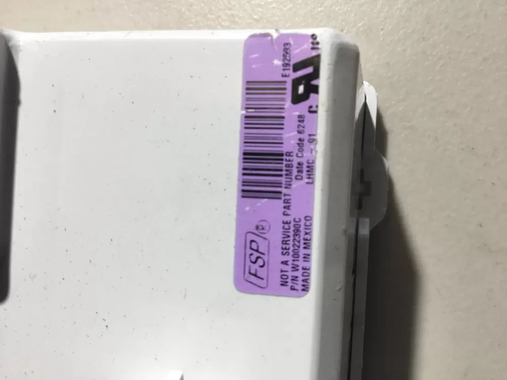 Whirlpool W10022390C Washer Control Board AZ38399 | NRV378