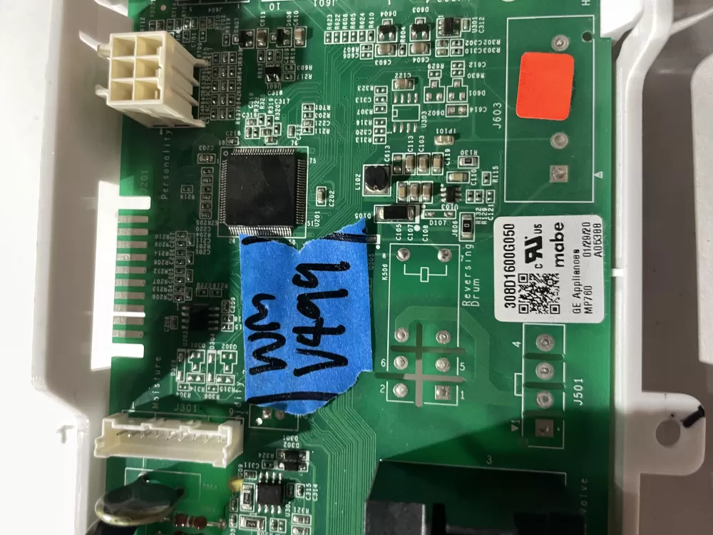 GE WE22X36578 308D1600G050 Dryer Main Control Board AZ227888 | Wmv499