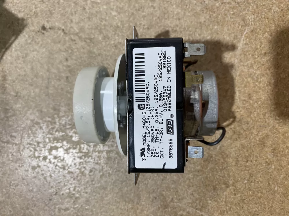 Whirlpool 3976569A 3976569 WP3976569 AP6009020 3393934 548368 PS11742162 Dryer Timer