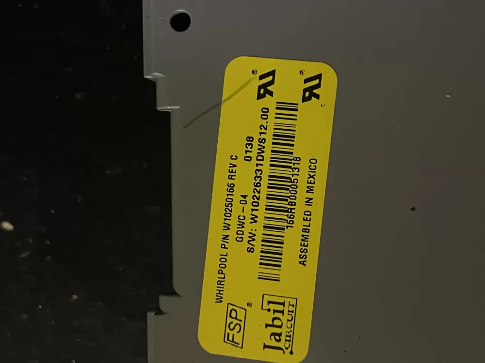 Maytag AP6292098 W10250166 Dishwasher Jenn Air Control Board AZ35540 | Wm426