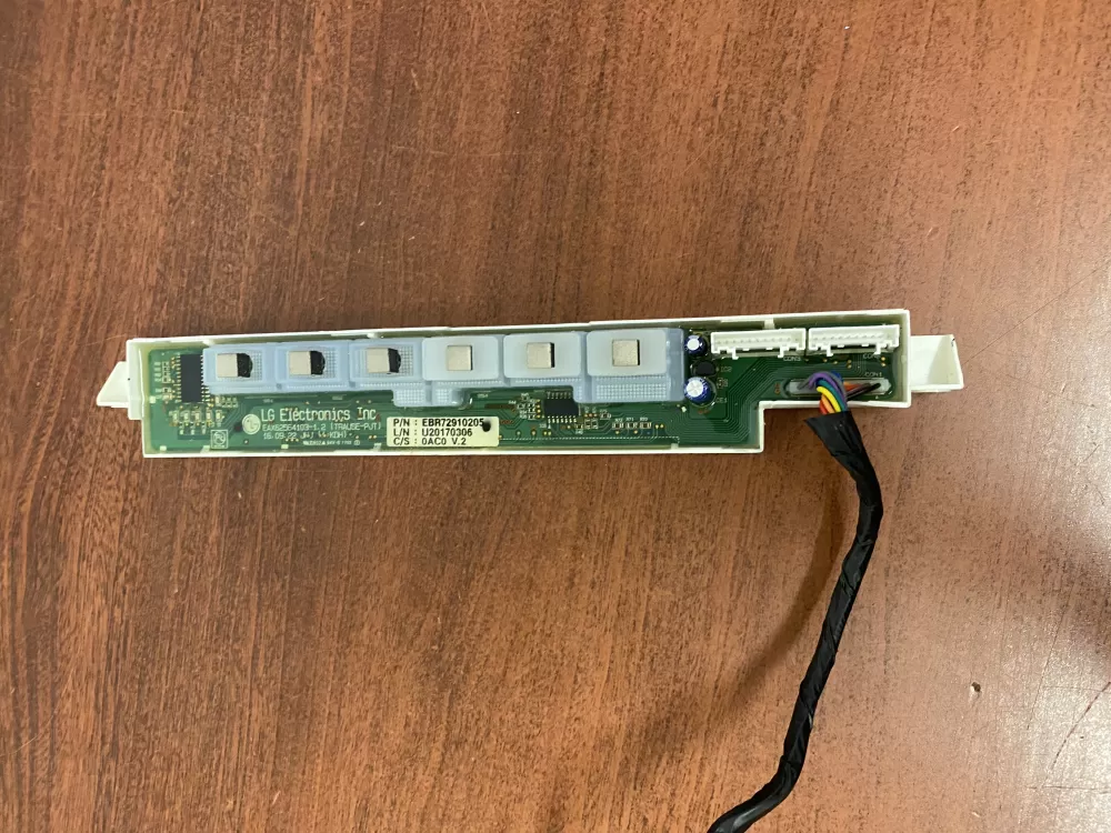 LG EBR72910205 Dishwasher Control Board